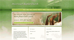 Desktop Screenshot of dovercourtbaptist.org